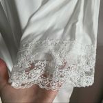 Unbranded White Gold Bridal Robe Lace Trim Bride Size undefined Photo 4