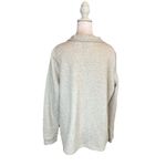 Croft & Barrow Women's  Sweater Size Large Grey Quarter Zip Pullover Zip NWOT Photo 2