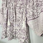 Cleobella  Boho Peasant Blouse Paisley Flowy, S Photo 2