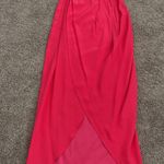 Amanda Uprichard Pink Silk Dress Photo 1