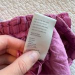 Free People ✨  Mirella Drawstring Shorts Linen Blend Pink Purple Small Photo 8