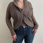 Abercrombie & Fitch Vintage Bella Swan Vibes Brown Sleeveless Sweater Vest Photo 0