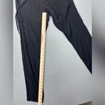 David Lerner XS Black Casual Pants Randall Pants Adjustable Waist Silk Spandex Photo 9