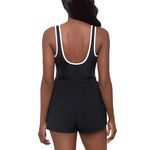 Penbrooke Shapesolver Sport Swimwear Black Size 18 Photo 2