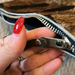 Clutch black and brown tiger stripe Photo 2