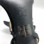 Naturalizer  Rizzo Sandals Square Toe Strappy Block Heel Faux Leather Black 9.5 Photo 5