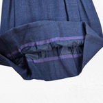 1950s Vintage Adele Simpson Navy Tweed Cape Dress – Union Made Size 6 USA Blue Photo 6