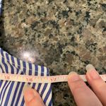 MSK embroidered tank style dress. Size: M. Blue Size M Photo 3