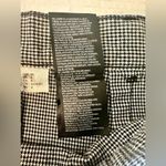H&M Divided A- Line Mini Skirt Black White Checkered Used Size 4 Photo 6