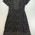 Talbots  Dress Womens 10 Midi Short Sleeve‎ V Neck Floral Chiffon Ladies prairie Photo 0