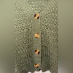 Cotton Emporium  Olive Button-Up Cardigan Photo 2