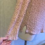 Rhapsody  pink blush chunky knit sweater Photo 2