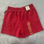 Genuine Merchandise MLB LA Anaheim Angels Baseball red shorts fleece casual stretch elastic athletic Photo 3