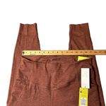 All In Motion Leggings Womens XL Heathered Red Ribbed Pockets High Rise NEW Photo 4