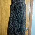 Ann Taylor  Dress size 4 Midi black and white sleeveless  Photo 0