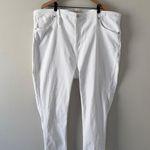Madewell  High-Rise Skinny Jeans White denim casual zip button pockets belt loops Photo 7