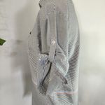 J.Crew Striped Popover Half Button Shirt Photo 5