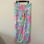 Lilly Pulitzer Bal Harbour Palazzo Pant Sparkling Sands Size Medium Photo 5