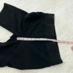 Madewell  Black Ottoman Jacquard Biker Shorts Size S Photo 7