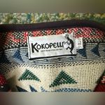 Vintage 90s Kokopelli western motif bolero tassel jacket, size large Black Photo 10