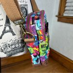 Kipling | Patchwork Travel Stamped Crossbody Convertible Multicolored Belt Bag Photo 3