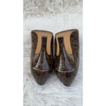 Karen Scott Women's Skin Print Heels Pumps Slip-On Shoes Brown Size 7.5M casual Photo 3