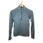 Lululemon Engineered Warmth Half Zip Submarine/White Size 2 Photo 5