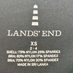 Lands' End Lot of 2  Womens Size XS Athletic Stretch Teal & Black Racerback Tanks Photo 6