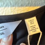 & Other Stories & Other Stories Black Puff Sleeve Mini Dress Womens 0 Preppy Linen Casual Classy Photo 3