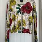 Karen Kane Floral Cardigan Sweater Photo 0