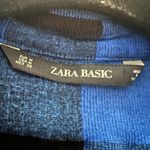 ZARA  Women’s Button Down Shacket Medium Plaid Photo 2