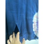 Wild Fox Hoodie Large Blue Tie Dye Soft Knit Cozy Athleisure Festival Hippie Photo 10