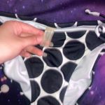 Victoria's Secret Victoria Secret 2 piece Bikini Black and White Size Small Photo 6