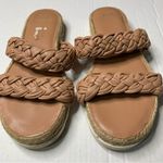 Marc Fisher  Jaime Braided Flat Espadrille Slip On Sandals Size 8 Photo 4