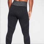 Athleta Lurex Twilight Tights Metallic Black leggings small Photo 1