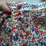 Natural Life  Patti Dainty Floral Side Slit Sleeveless Maxi Dress Size L Blue Red Photo 8