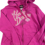 HARLEY DAVIDSON LARGE ✨ Sauk prairie Pink Hoodie excellent condition Photo 0