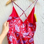 Lovers + Friends  Kamala patterned mini red an lilac mini dress xs Photo 6