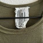 Free People We the Free High Neck Muscle Ribbed Tank XS Photo 5