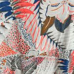 Fresh Produce  TShirt Dress Women M White Plant Print Coastal Beach Made in USA Photo 5