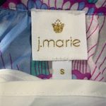 J. Marie Mia Rae Long Sleeve Tiered Maxi Dress Blue Purple Floral Size Small Photo 8