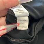 Spanx  Foiled Black Snakeskin Leather Leggings Size L Photo 7