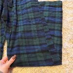 Plaid Pants in Black and Green Photo 1