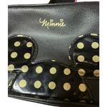 Danielle Nicole Dani by  Minnie Mouse Crossbody Handbag Black Bow Bag Charm Photo 1