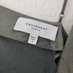 Equipment Femme Aurore Crinkle Wrap Dress Castor Grey Size 6 NEW Photo 7