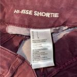 American Eagle  Hi-Rise Shorts Maroon Photo 2
