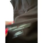 Romeo + Juliet Couture  Black Crop Leg Button Jumpsuit Size Medium Photo 9