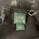 Wild Fable  Sleeveless Black Corset Satin Bodycon Dress - Size Small Photo 5