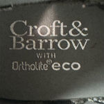 Croft & Barrow with Ortholite Ecco Women's Gray Ankle Faux Suede Booties Sz 6 M Photo 10