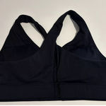 Elehold Sports Bra Black With Black Band,‎ Adjustable Straps Size Medium Photo 0